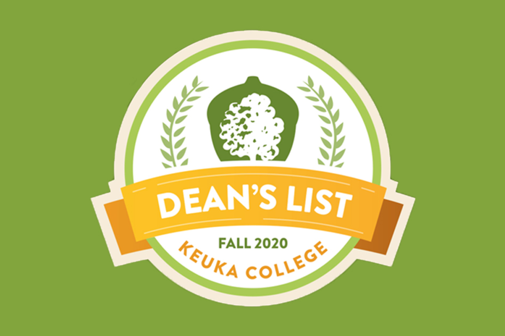 Fall 2020 Dean's List