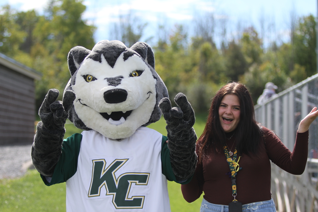 Keuka College Student with Kaycee